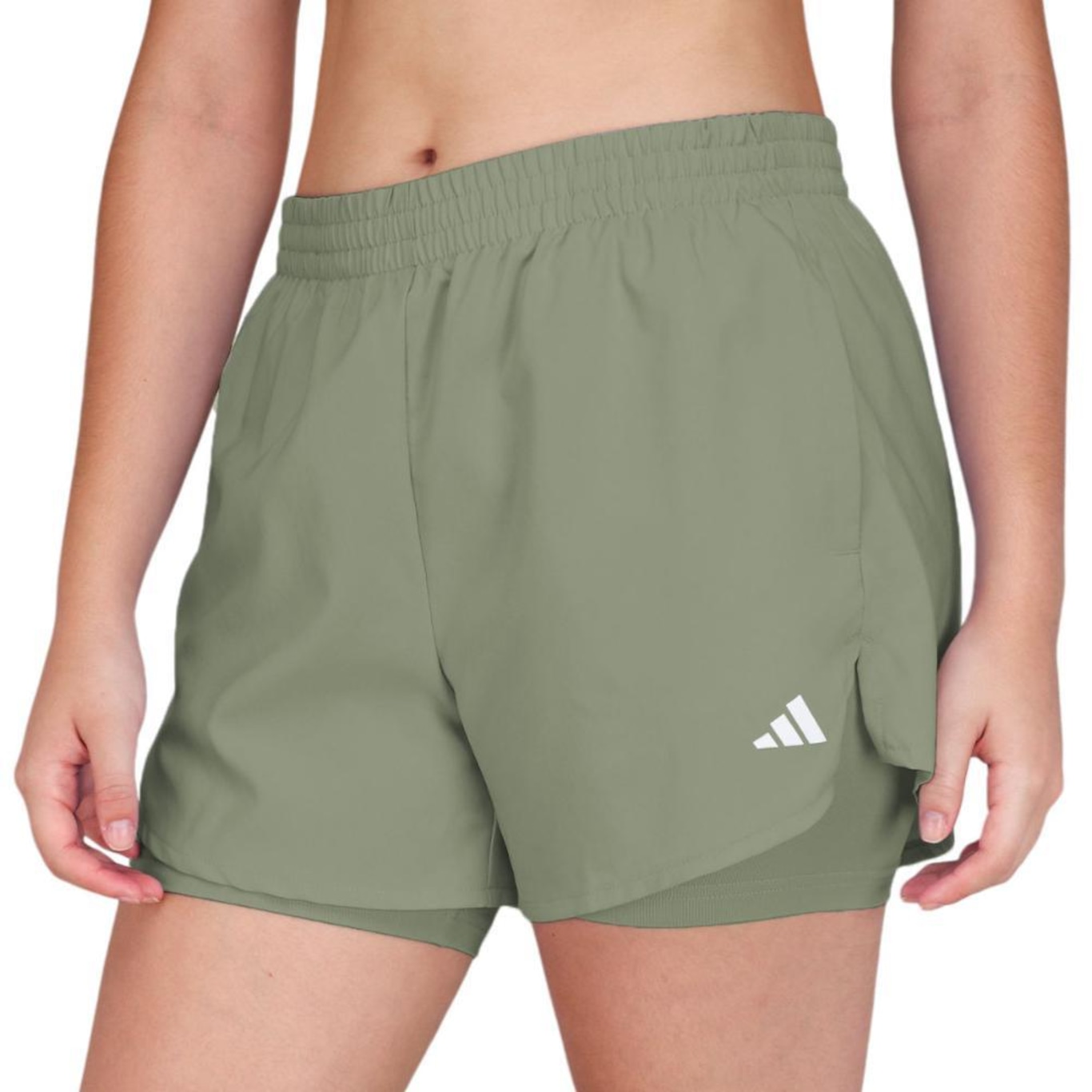 Short adidas Training Minimal 2In1 - Feminino - Foto 1