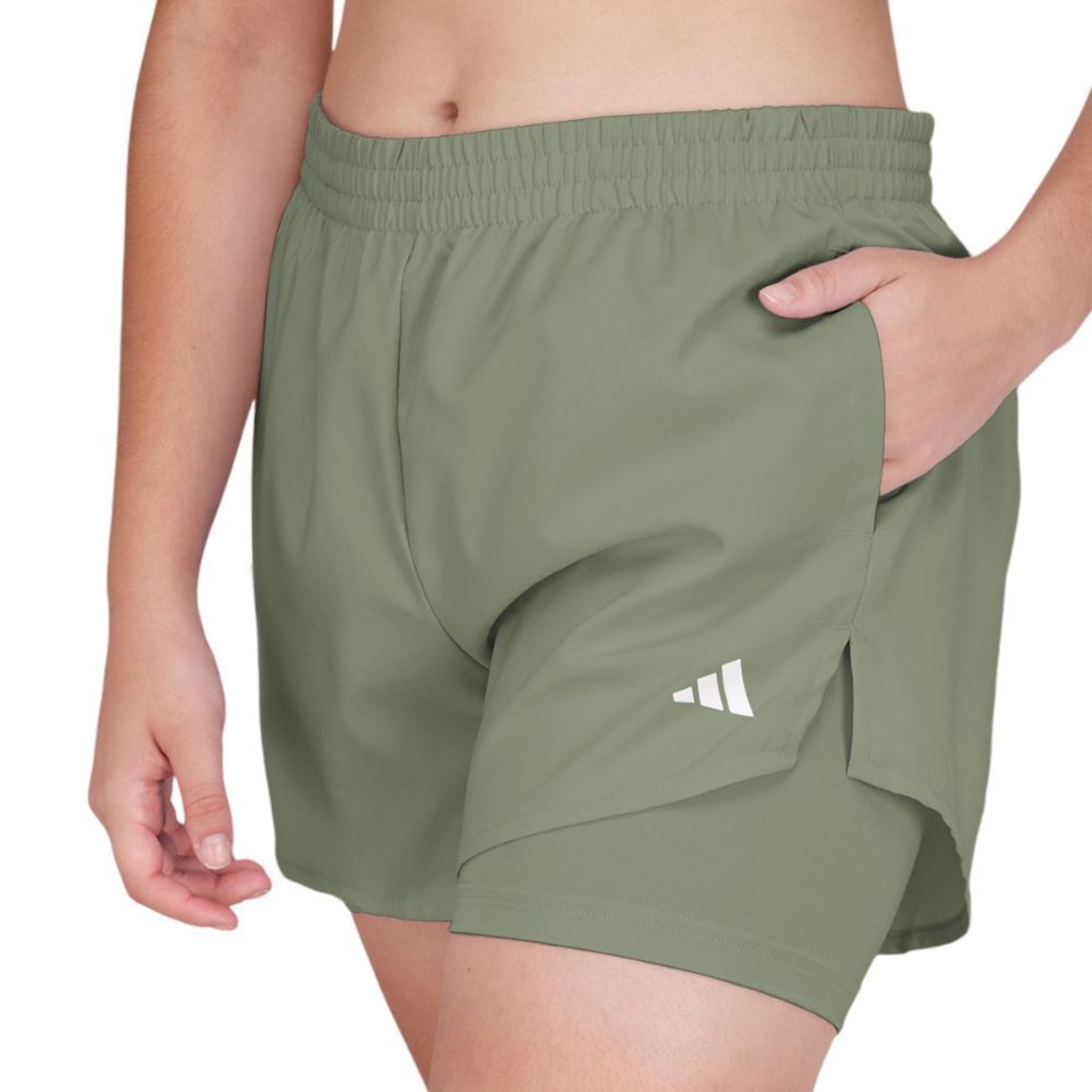 Short adidas Training Minimal 2In1 - Feminino - Foto 2