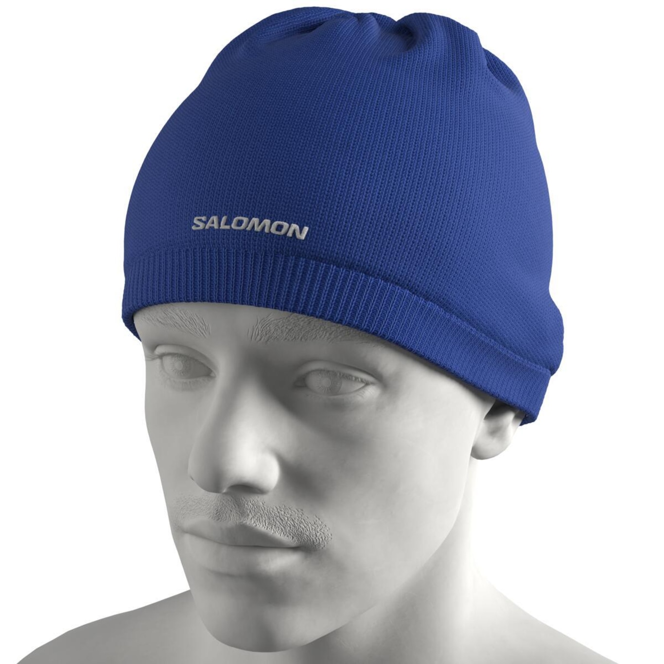 Gorro Salomon Beanie Surf The Web Azul - Unissex - Foto 4