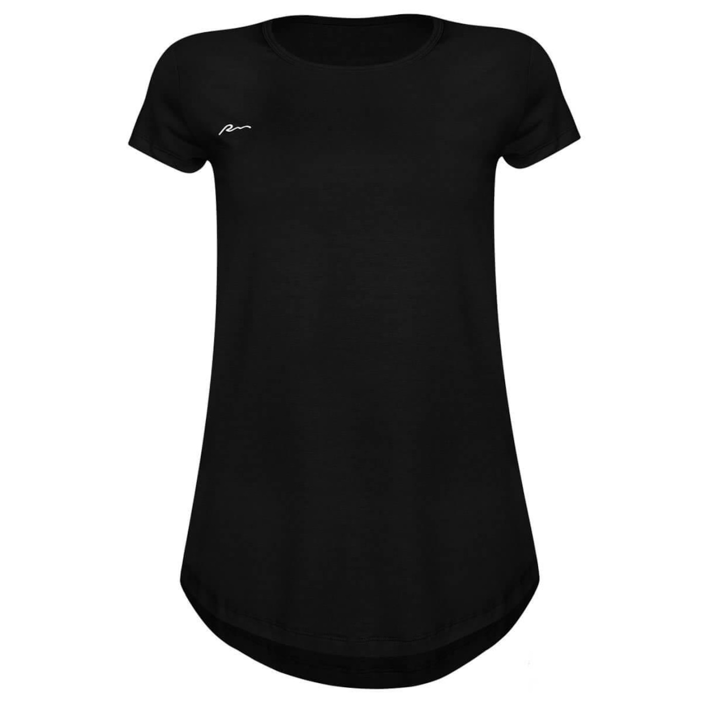 Camiseta Run More Alongada Gola Redonda - Feminina - Foto 1