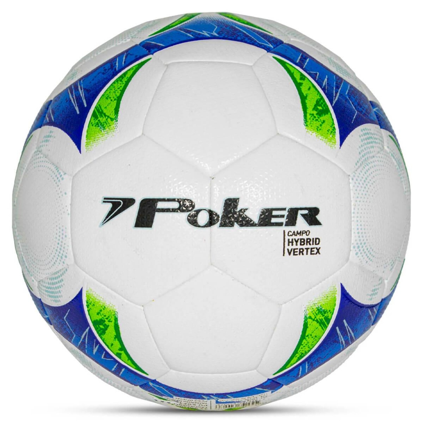 Bola Futebol de Campo Profissional 32 Gomos Hybrid Vertex Poker - Foto 1