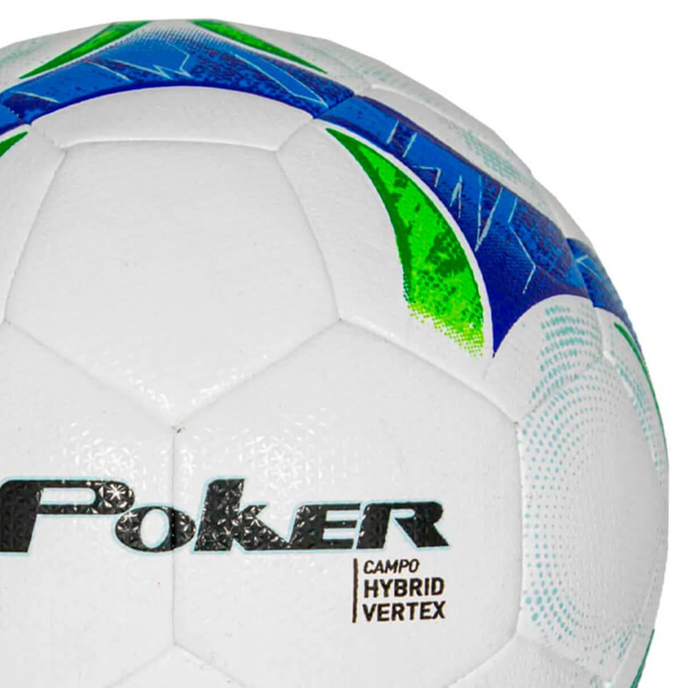 Bola Futebol de Campo Profissional 32 Gomos Hybrid Vertex Poker - Foto 3