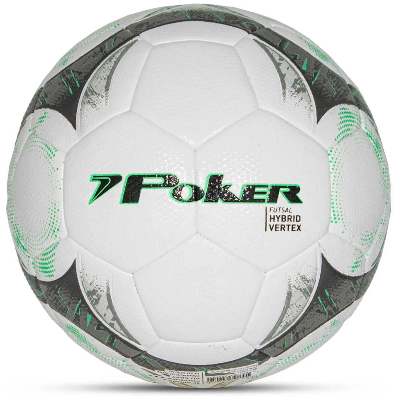 Bola de Futsal Profissional 32 Gomos Hybrid Vertex Poker - Foto 1