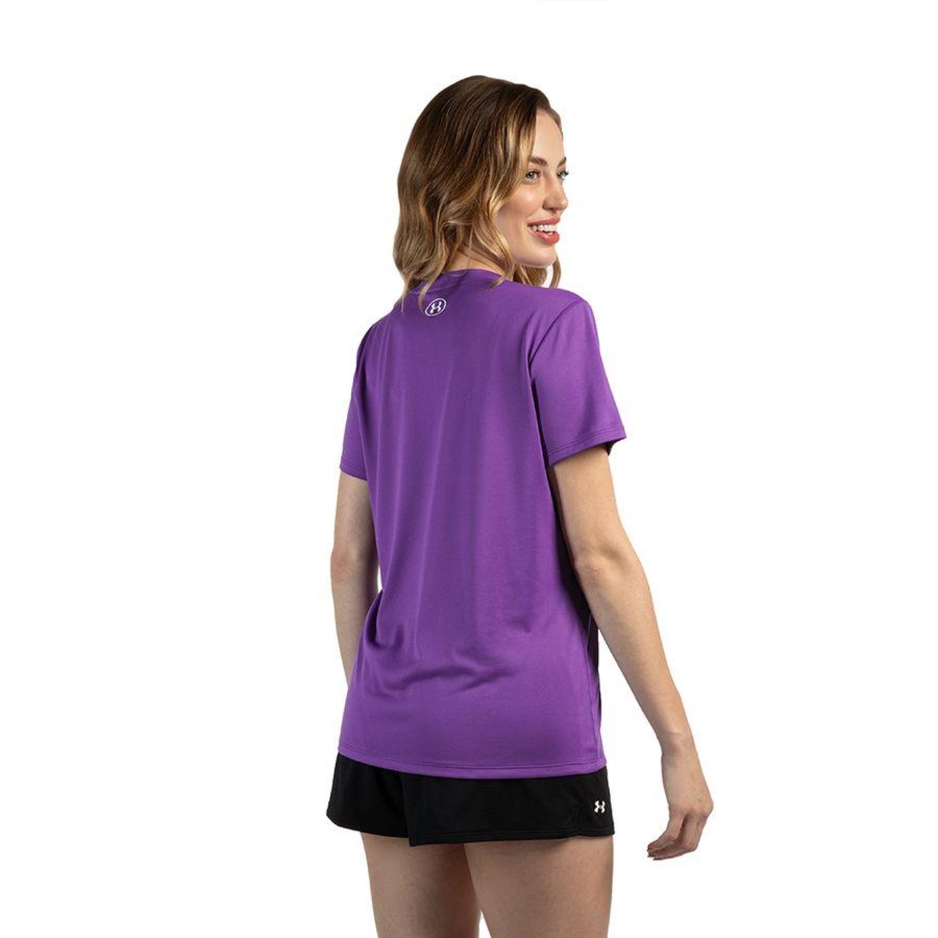 Camiseta Under Armour Tech Solid - Feminina - Foto 4