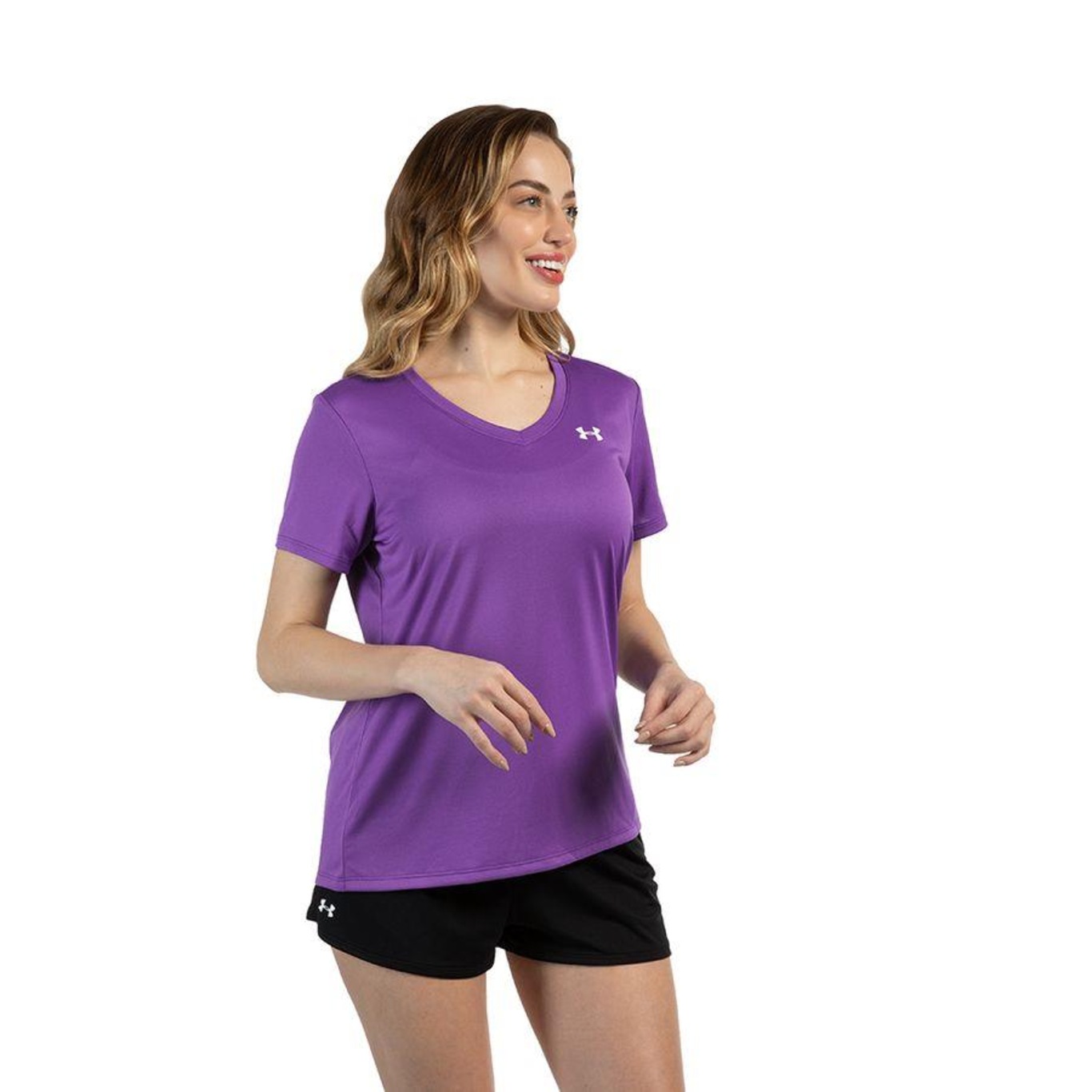 Camiseta Under Armour Tech Solid - Feminina - Foto 5