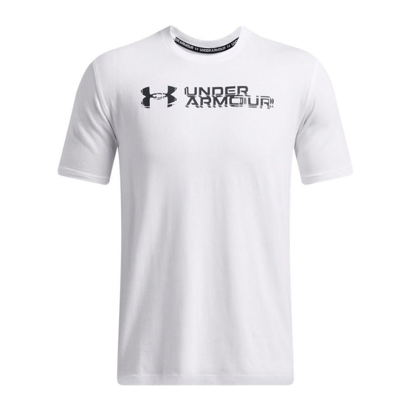 Camiseta Under Armour Sportstyle Wordmark Sleeve - Masculina - Foto 3