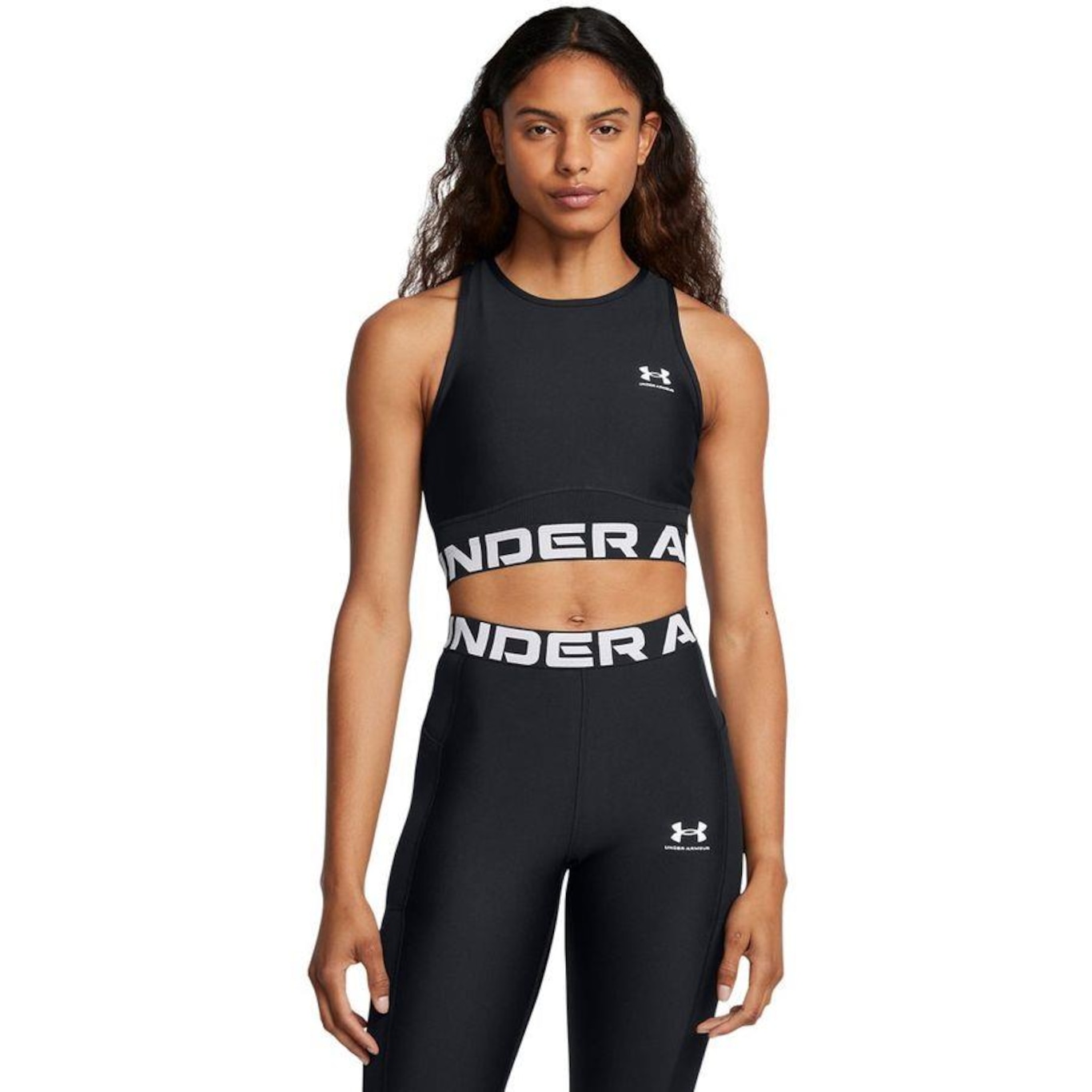 Top Under Armour Heatgear Rib Tank - Feminino - Foto 1