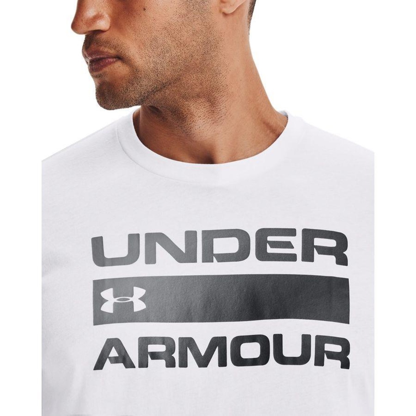 Camiseta Under Armour Sportstyle Issue Wordmark - Masculina - Foto 4