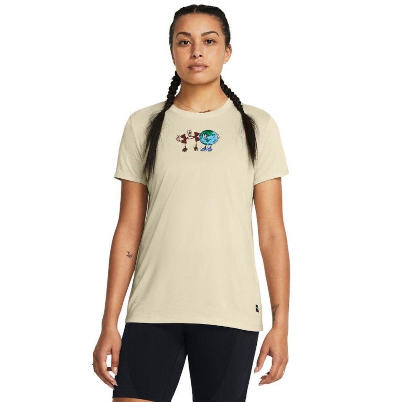 Camiseta Under Armour Artist Series Green Machine - Feminina - Foto 1