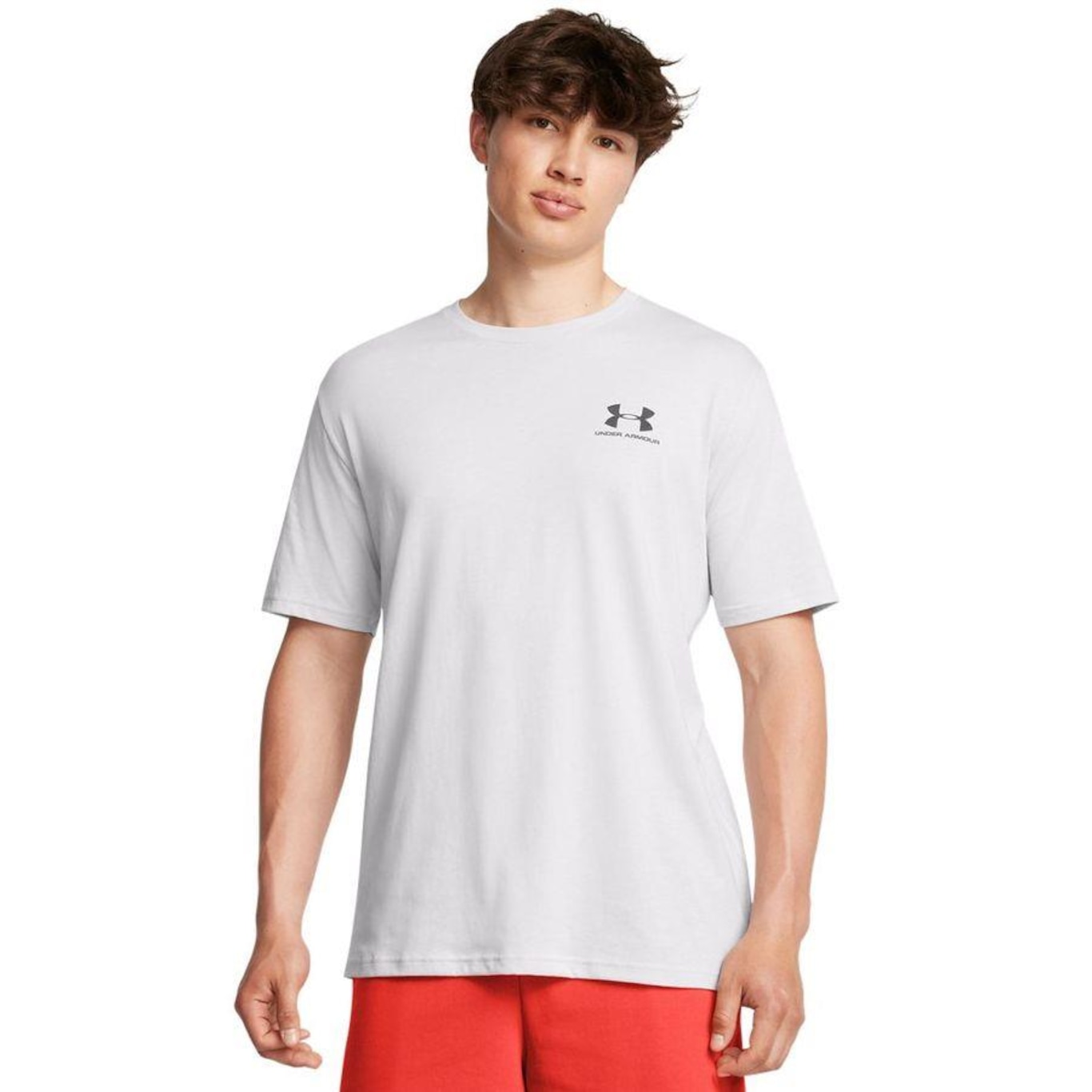 Camiseta Under Armour Sportstyle Left Chest - Masculina - Foto 1