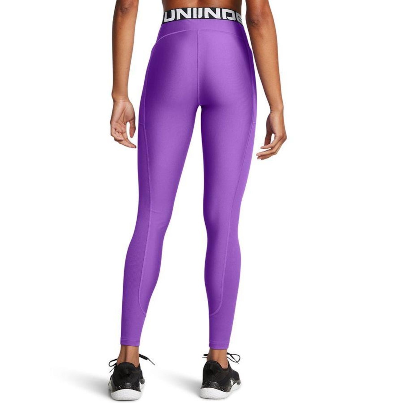 Calça Legging Under Armour Heatgear Rib - Feminina - Foto 3