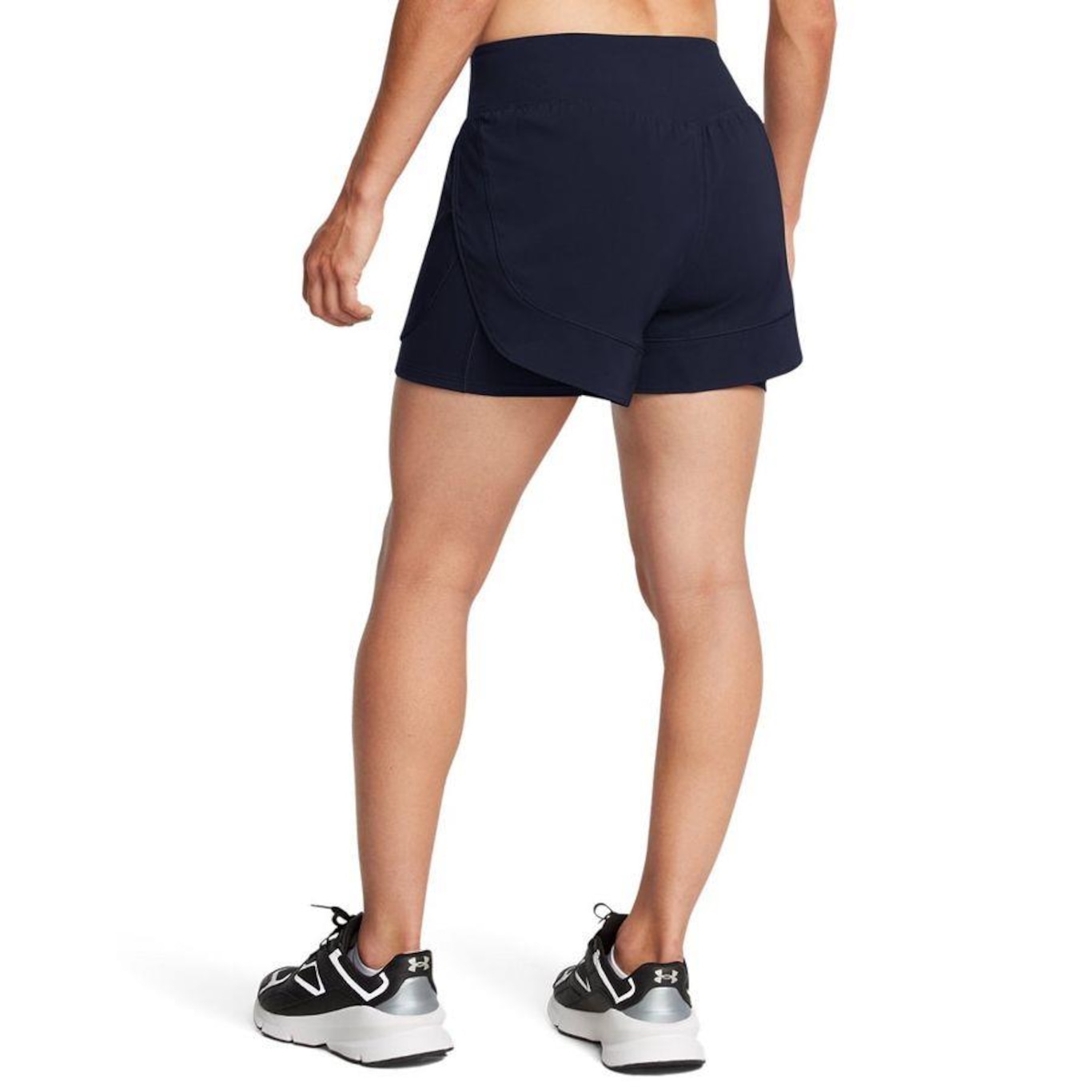 Shorts Under Armour Flex Woven 2 em 1 - Feminino - Foto 3