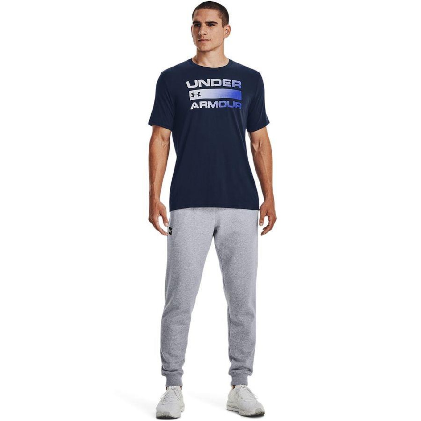 Camiseta Under Armour Sportstyle Issue Wordmark - Masculina - Foto 2