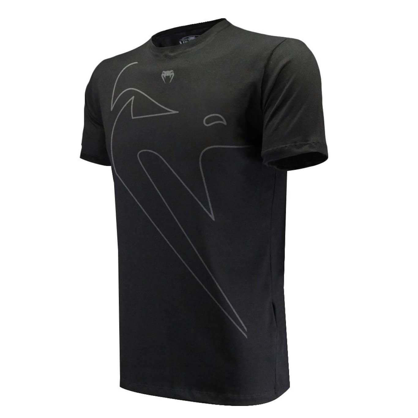 Camiseta Masculina Venum New Giant Classic Preto - Foto 2