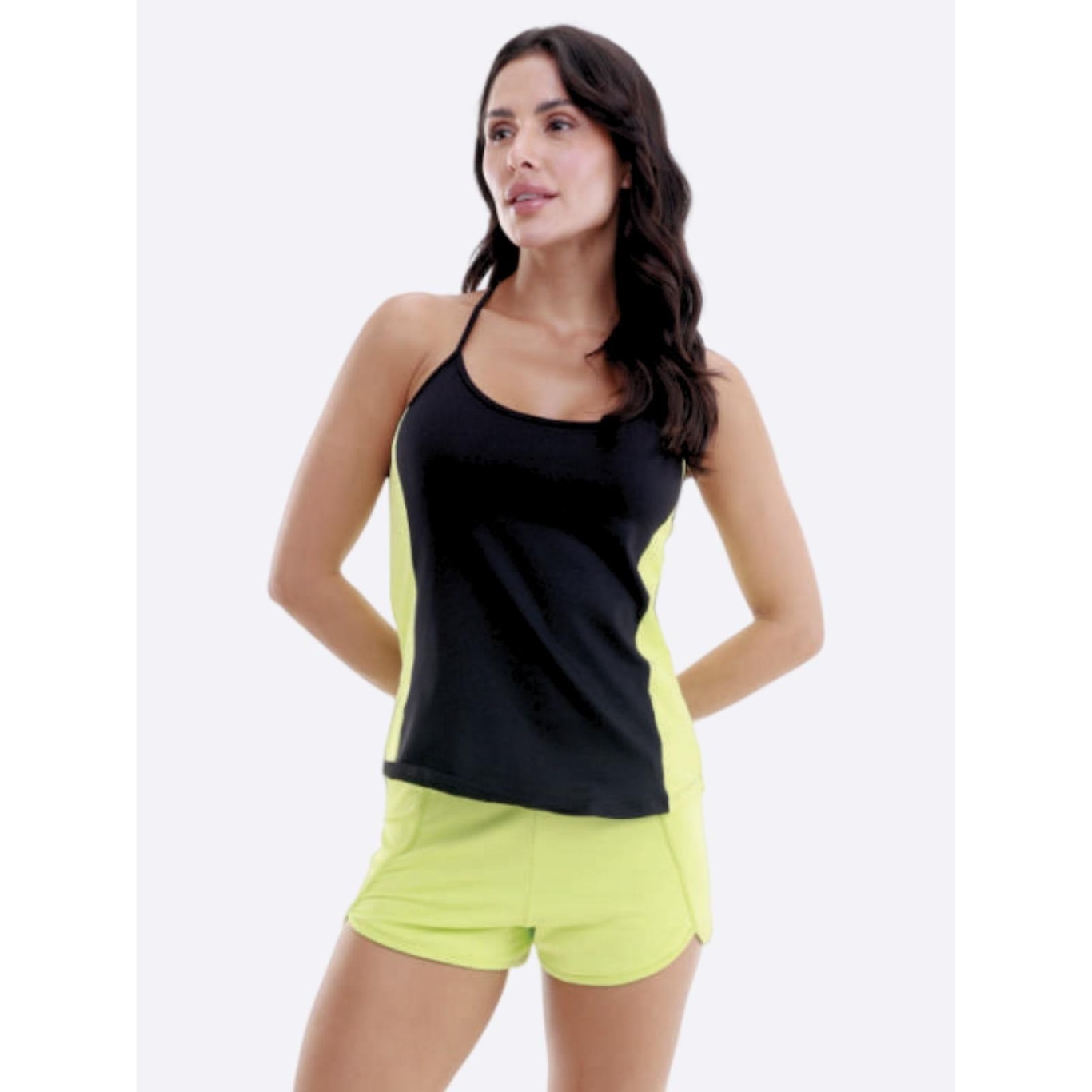 Camiseta Regata Manly Duo Color - Feminina - Foto 1