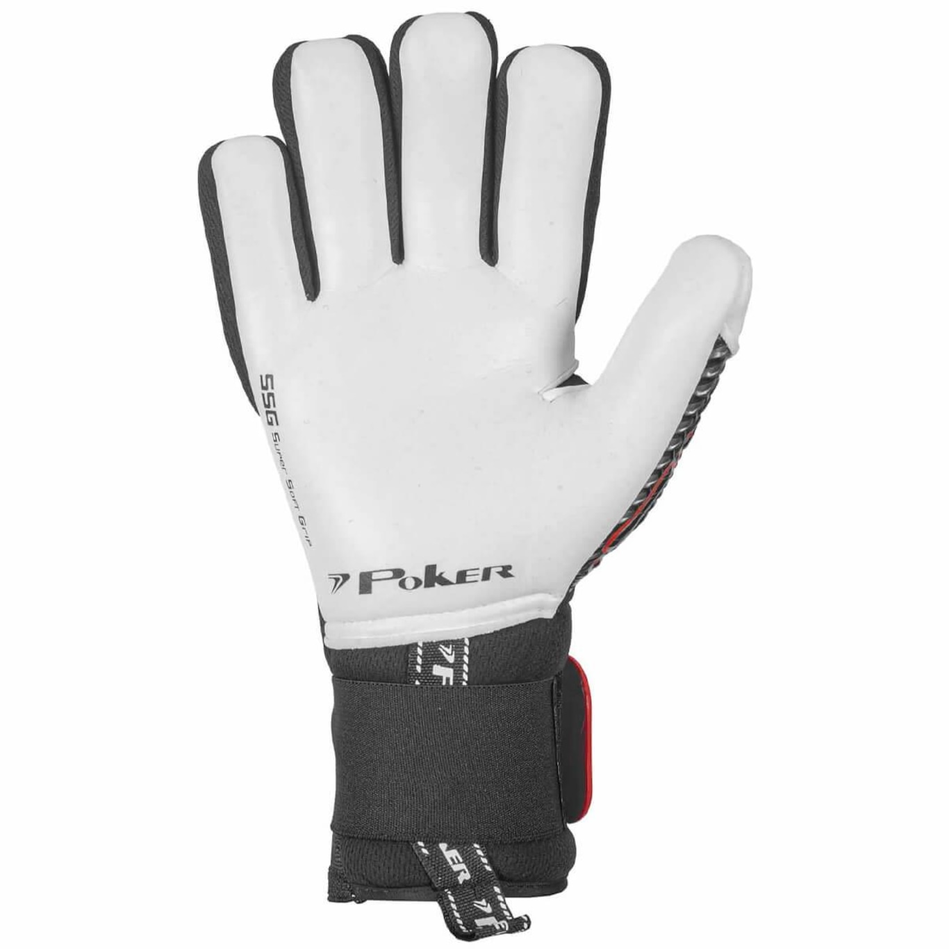 Luvas de Goleiro de Campo Profissional Hug Flex 4 Poker - Adulto - Foto 4