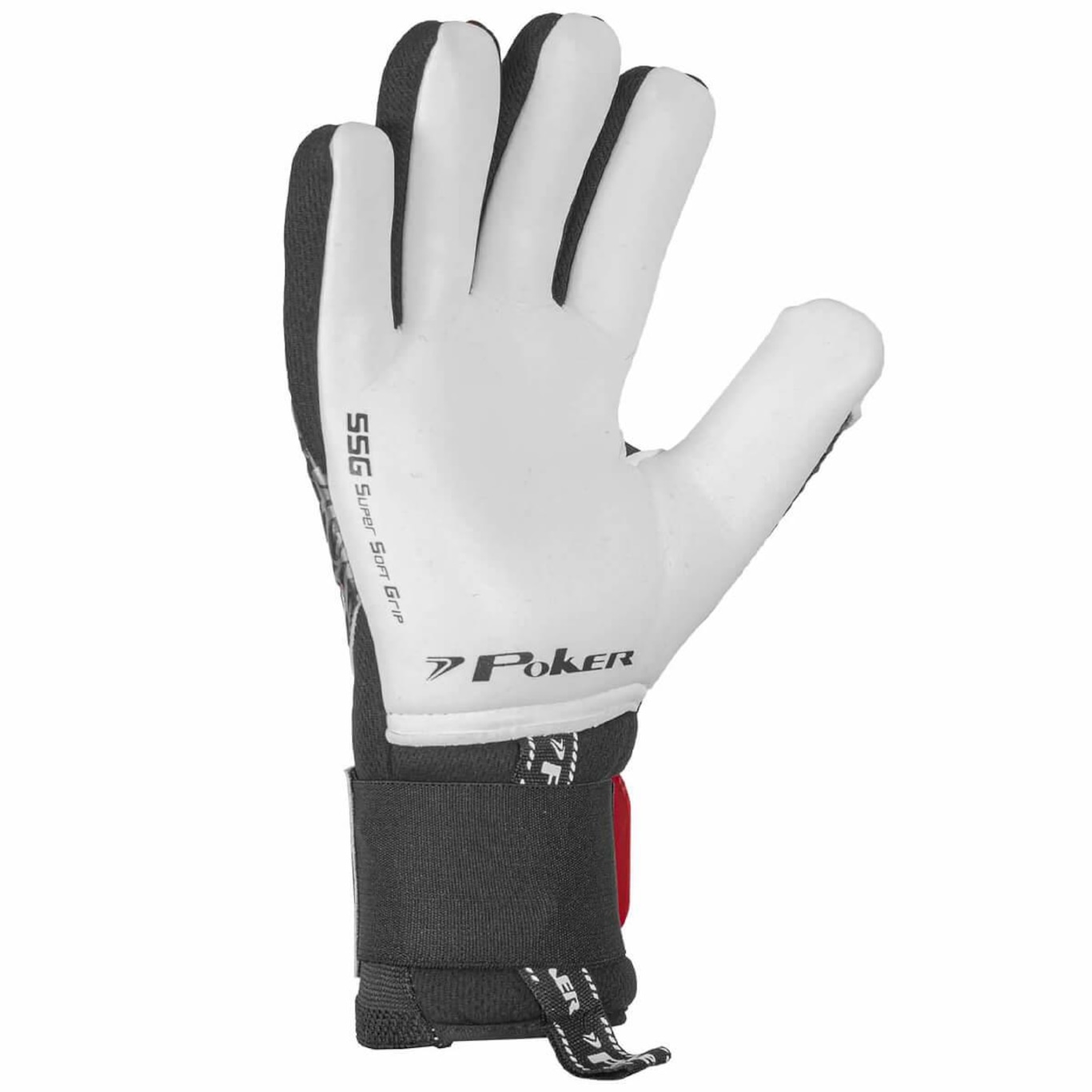 Luvas de Goleiro de Campo Profissional Hug Flex 4 Poker - Adulto - Foto 5