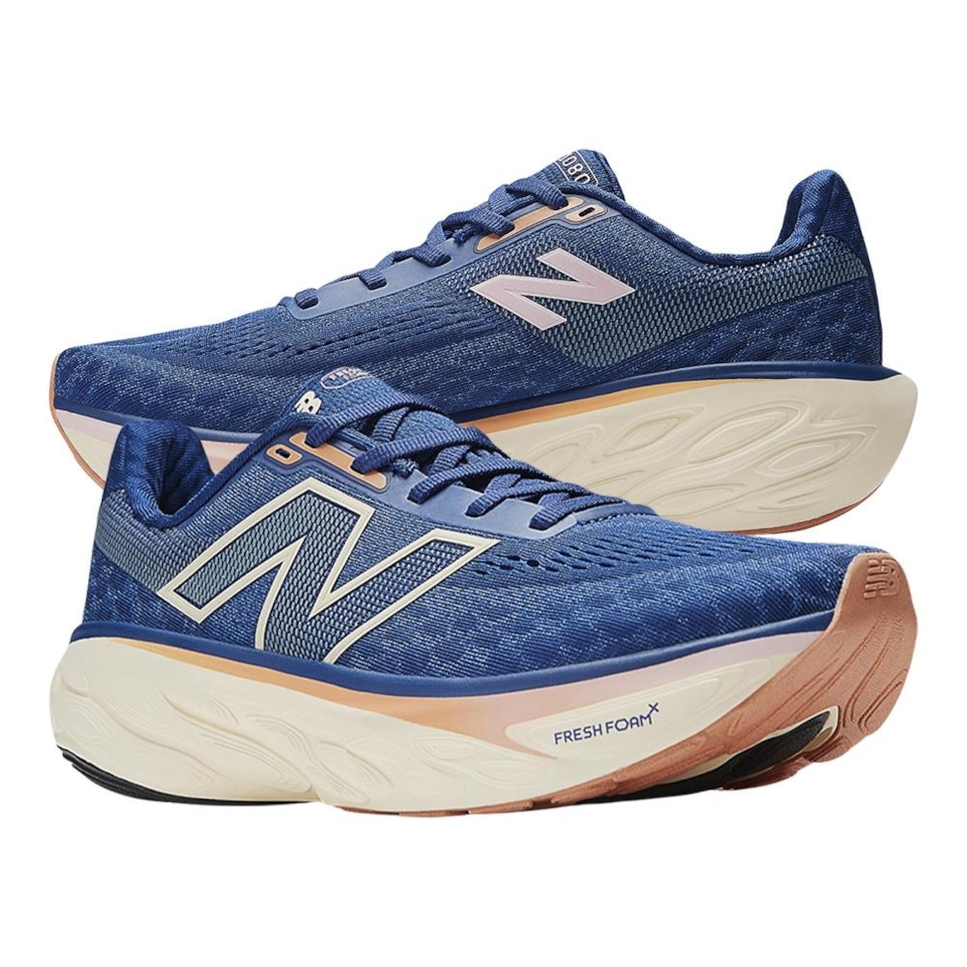 Kit New Balance Fresh Foam X 1080 V14 + Meia - Feminino - Foto 2