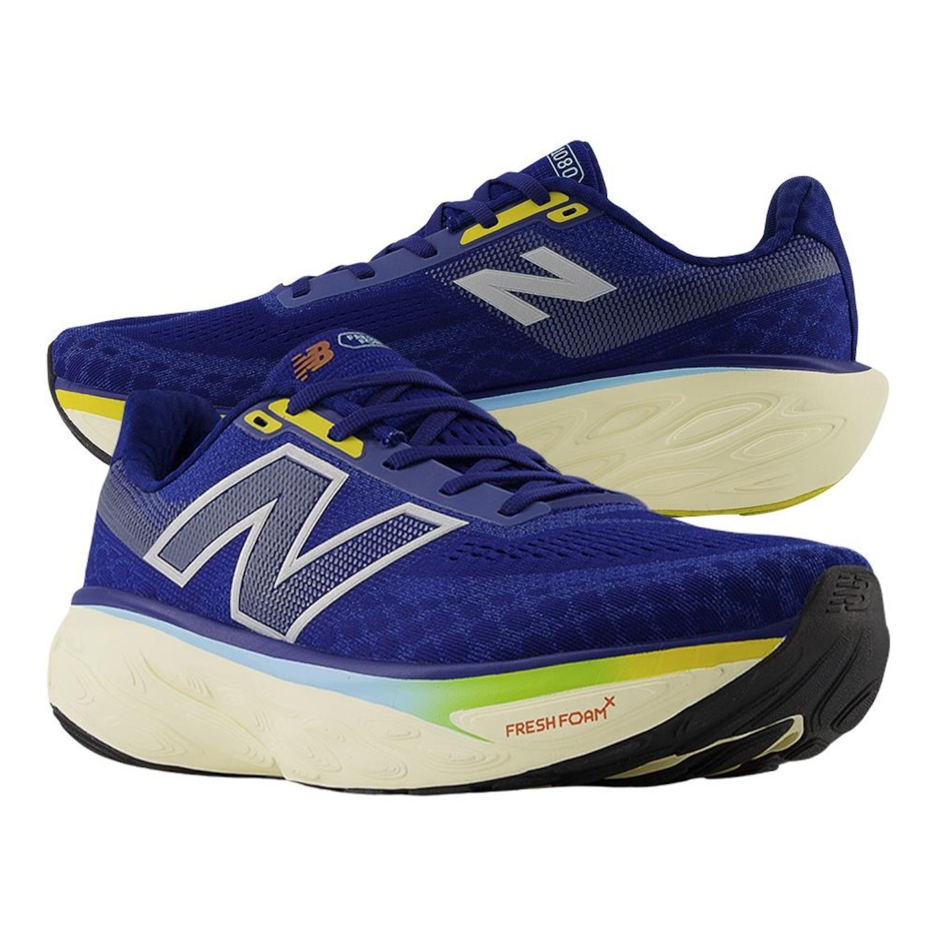 Kit New Balance Fresh Foam X 1080 V14 + Meia - Masculino - Foto 2