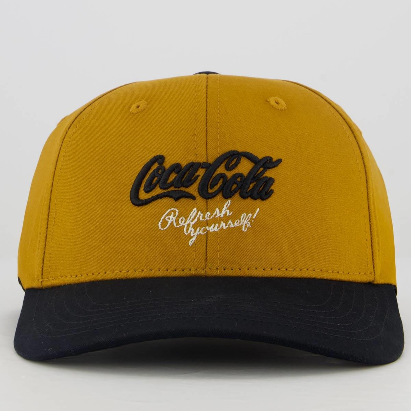 Boné Aba Curva Coca Cola Refreshing Yourself - Snapback - Adulto - Foto 2