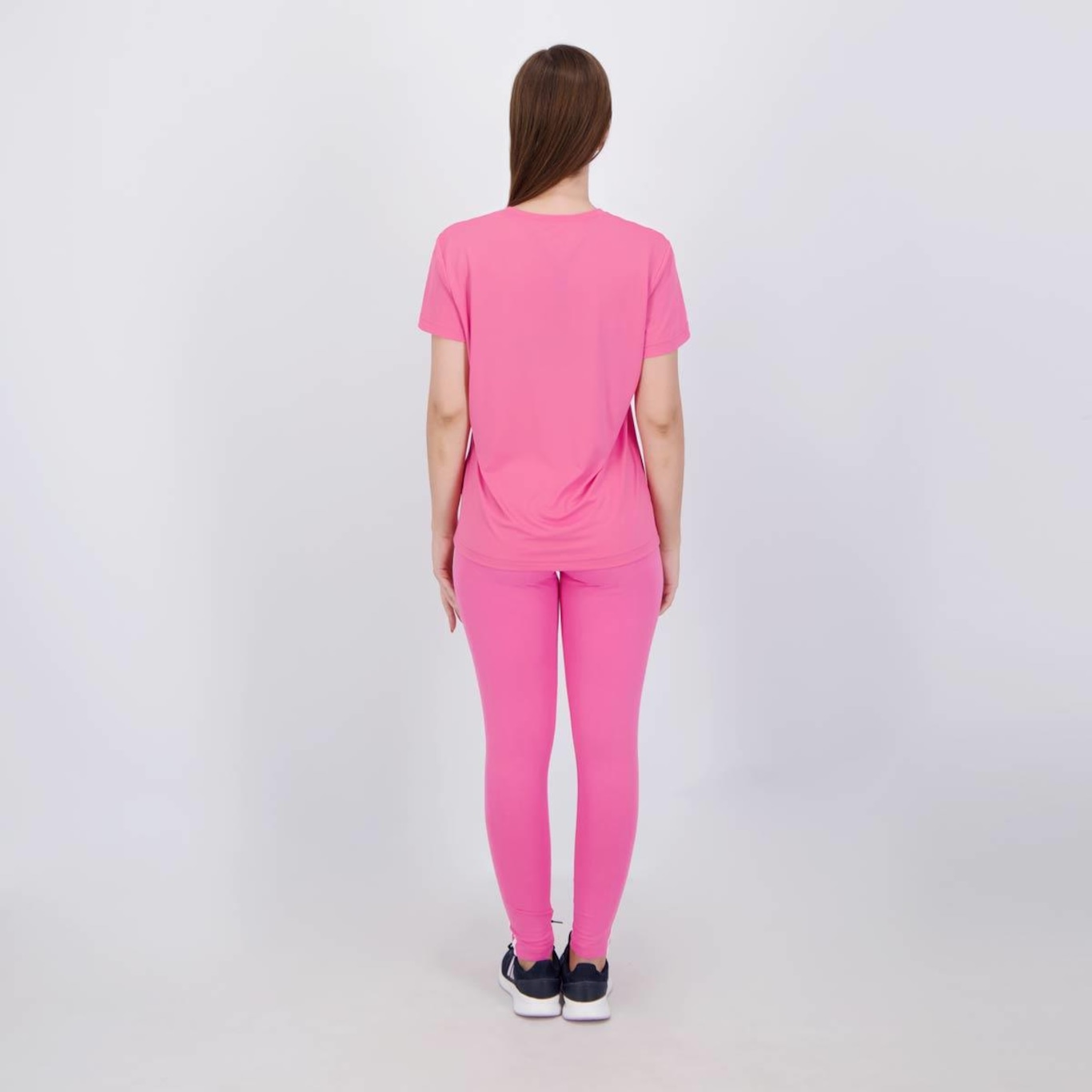 Kit Camiseta adidas Own The Run Basic + Calça Legging Feminina - Foto 5