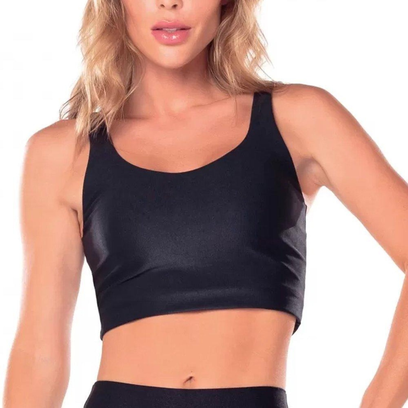 Top Fitness Vestem Cropped Lily - Feminino - Foto 1