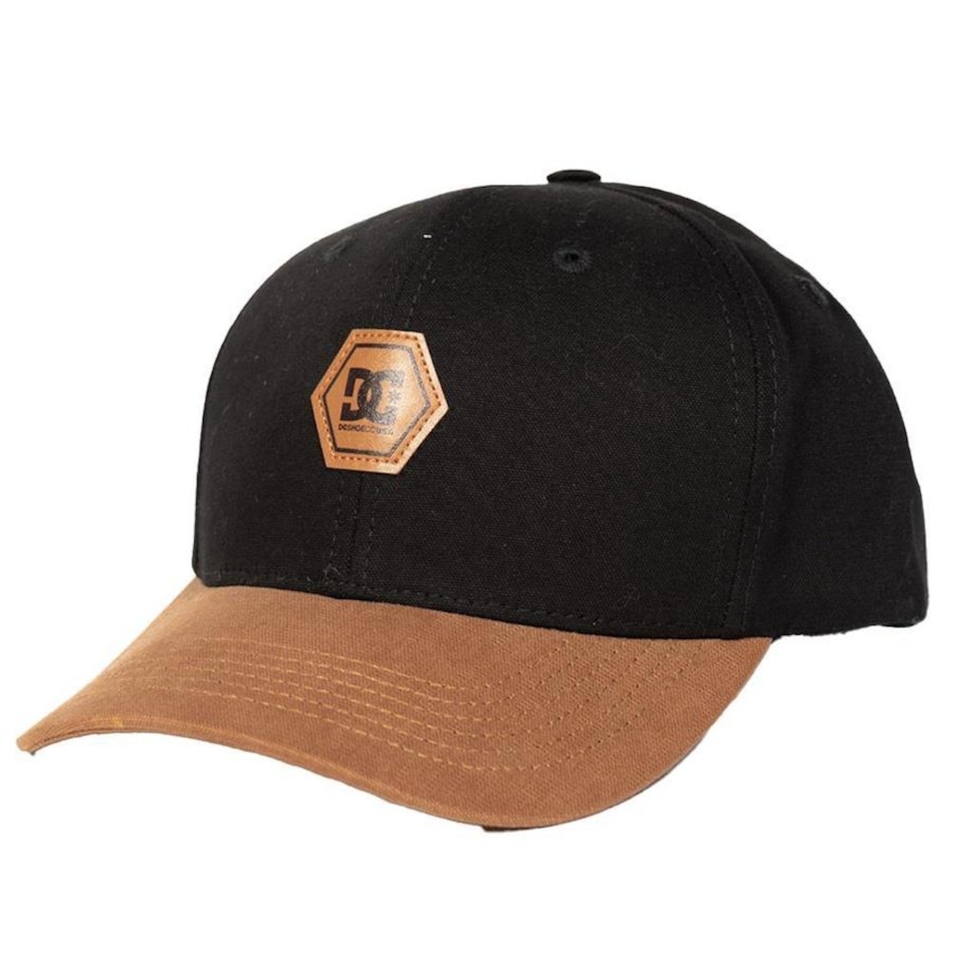 Boné Aba Curva Dc Shoes Hexagon Sm25 - Snapback - Adulto - Foto 1