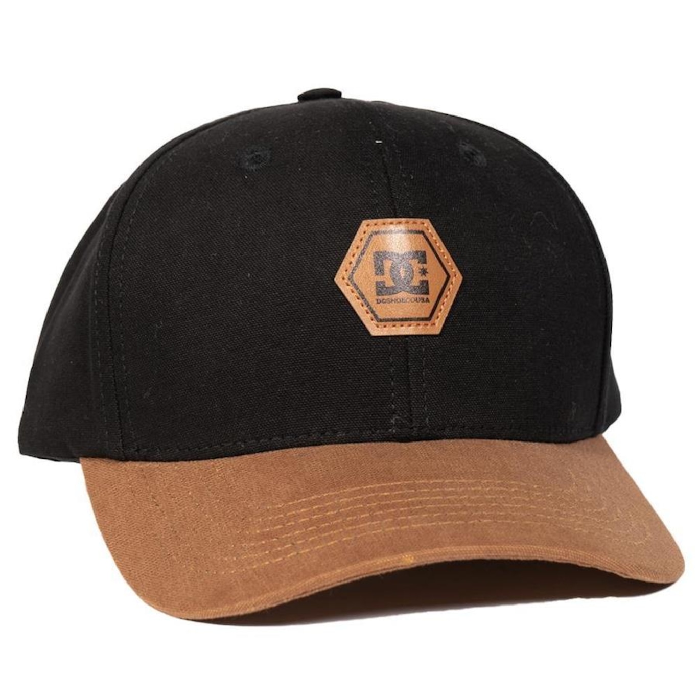 Boné Aba Curva Dc Shoes Hexagon Sm25 - Snapback - Adulto - Foto 4