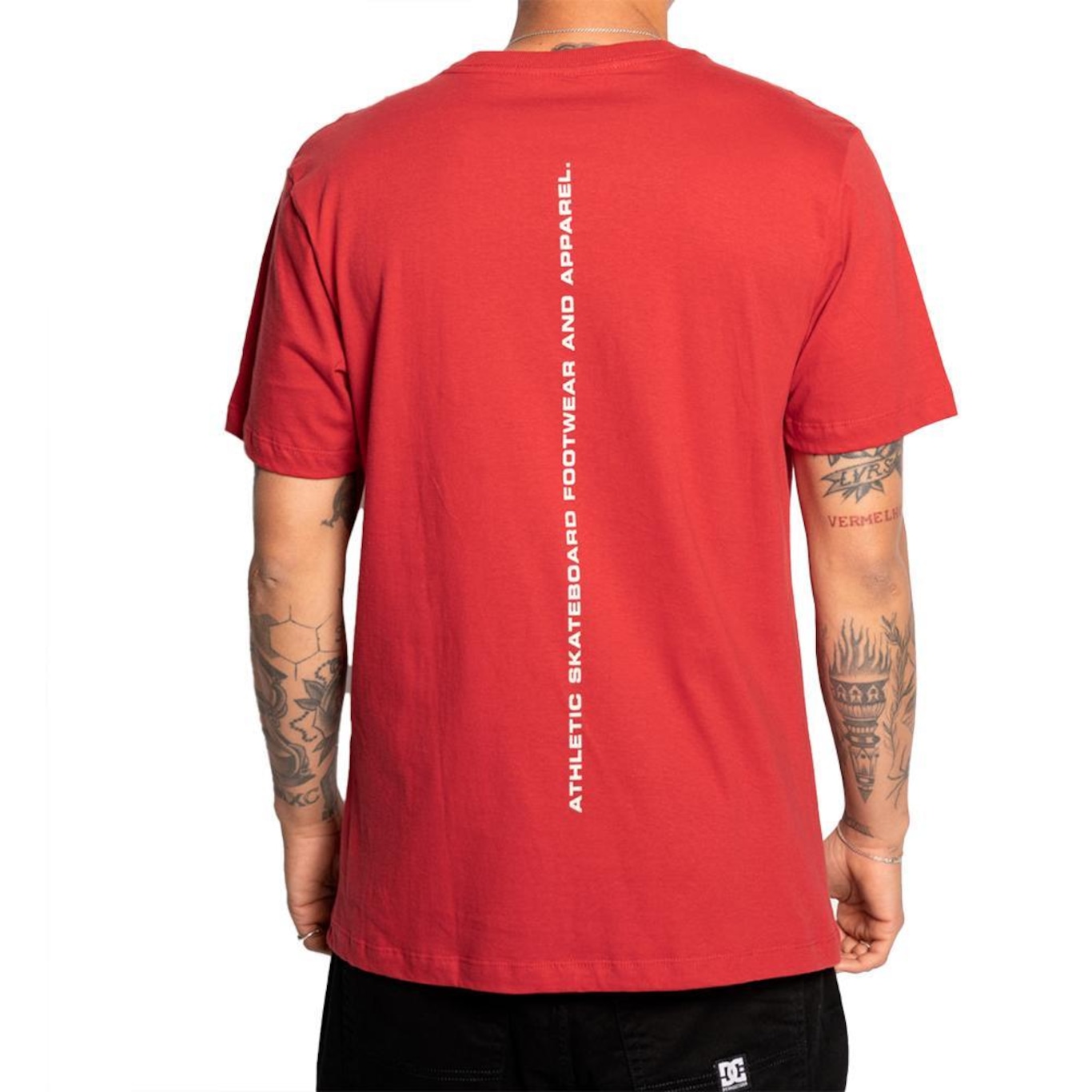 Camiseta Dc Shoes Back Stripe - Masculina - Foto 2