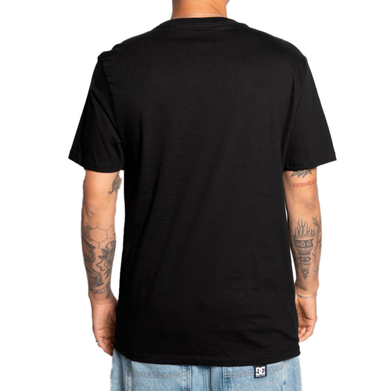 Camiseta Dc Shoes Dc Outline Star - Masculina - Foto 2