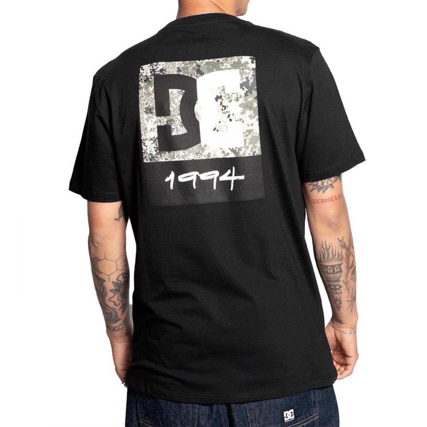 Camiseta Dc Shoes Dc Split Star - Masculina - Foto 2