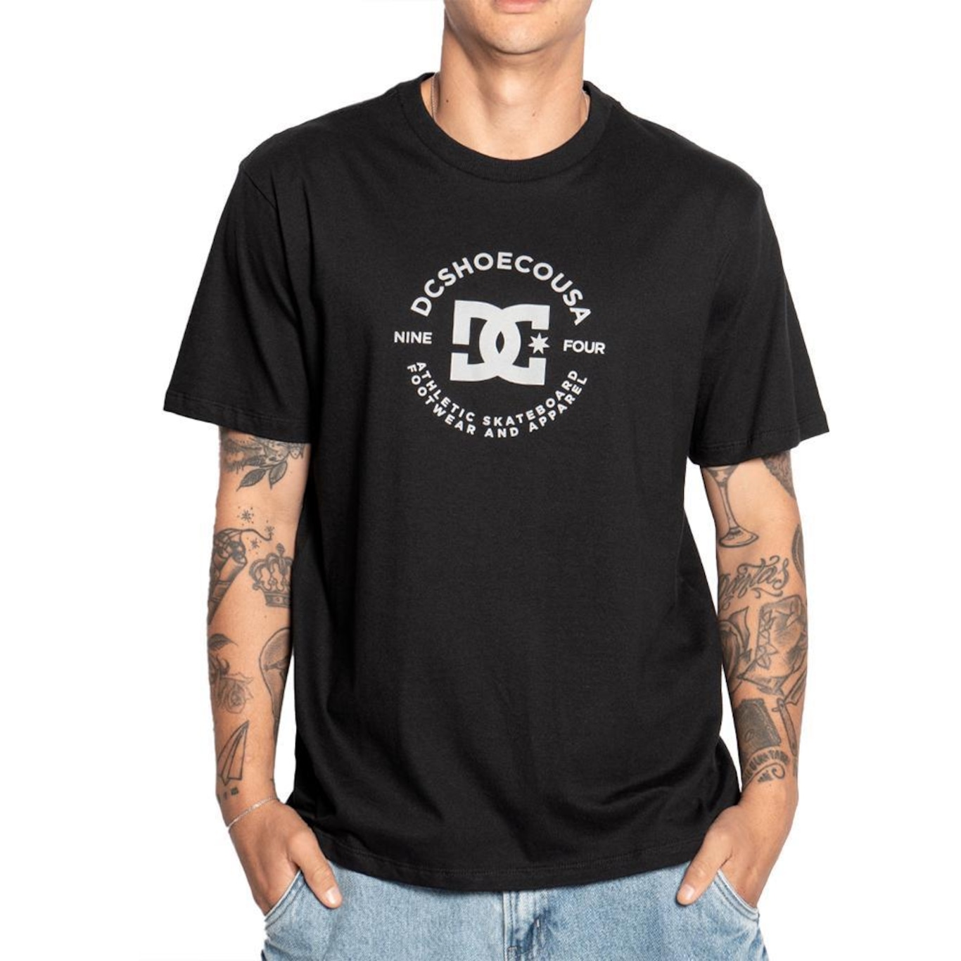 Camiseta Dc Shoes Dc Star Pilot - Masculina - Foto 1