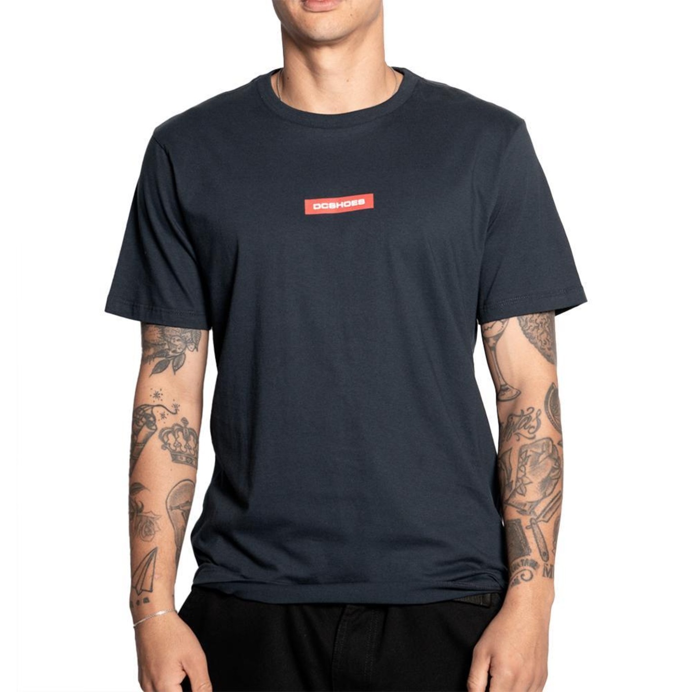 Camiseta Dc Shoes Tape Dcshoe - Masculina - Foto 1