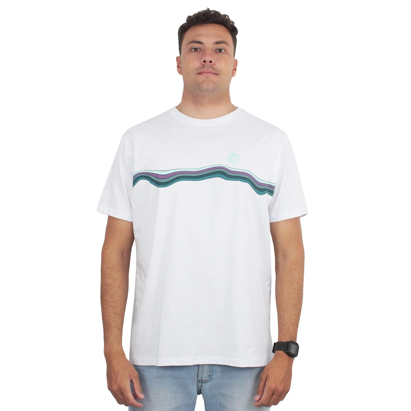 Camiseta Hang Loose Liquify White - Masculina - Foto 2