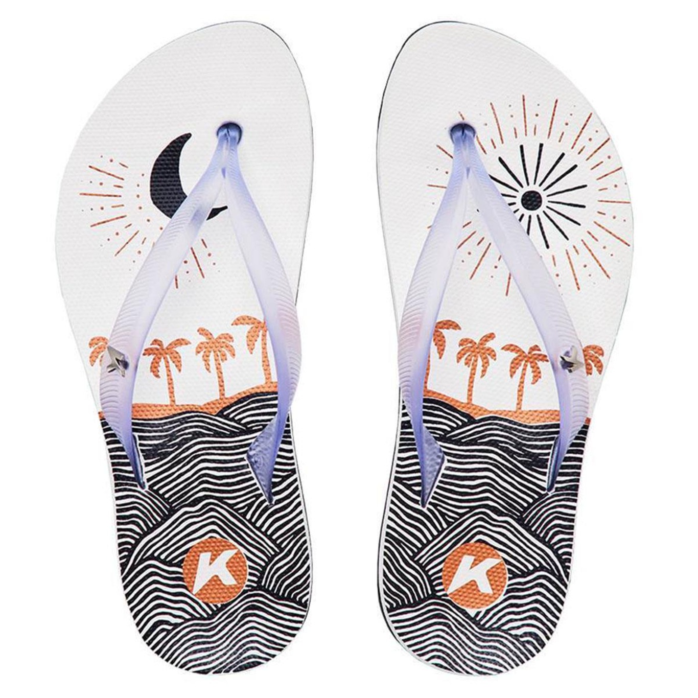 Chinelo Kenner Ibiza Sky Estampada - Feminino - Foto 2