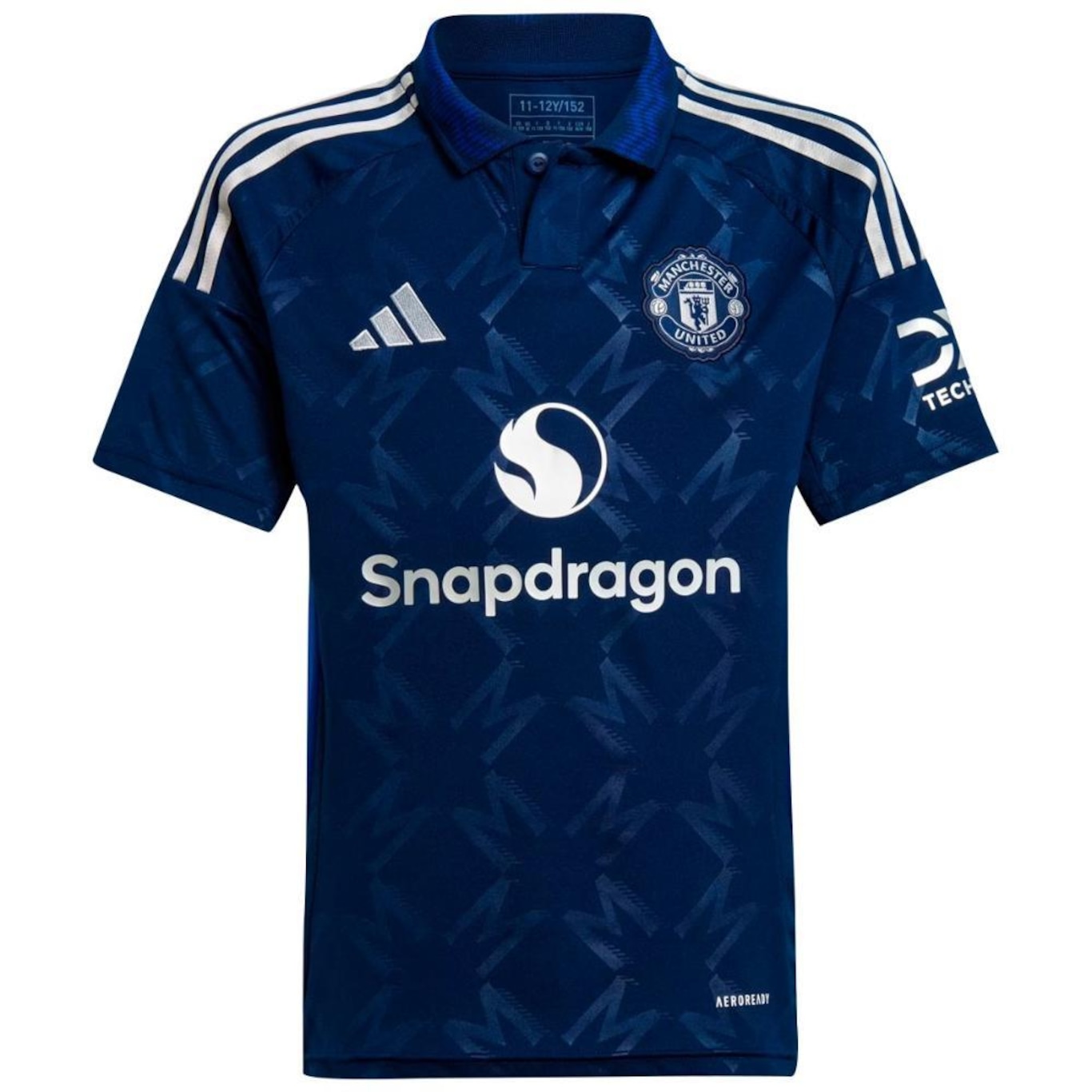 Camiseta adidas Manchester United 2 24/25 - Infantil - Foto 1