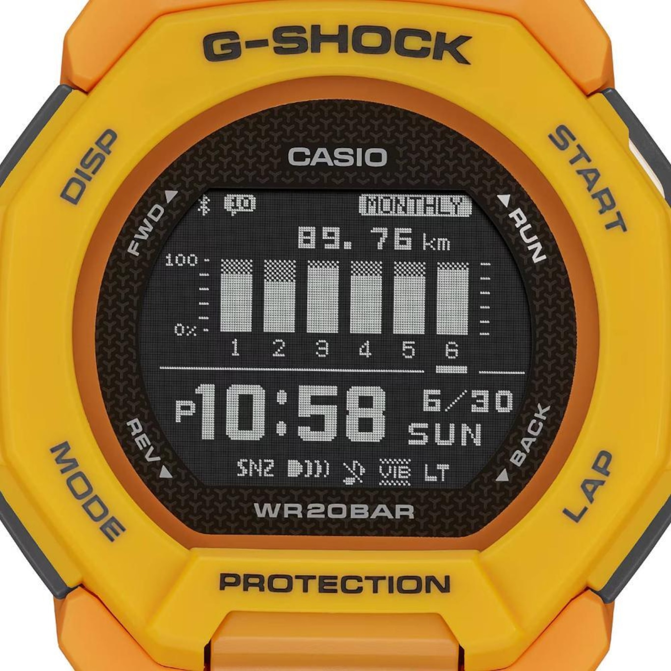 Relógio Casio G-Shock G-Squad Sports Gbd-300-9Dr - Unissex - Foto 5