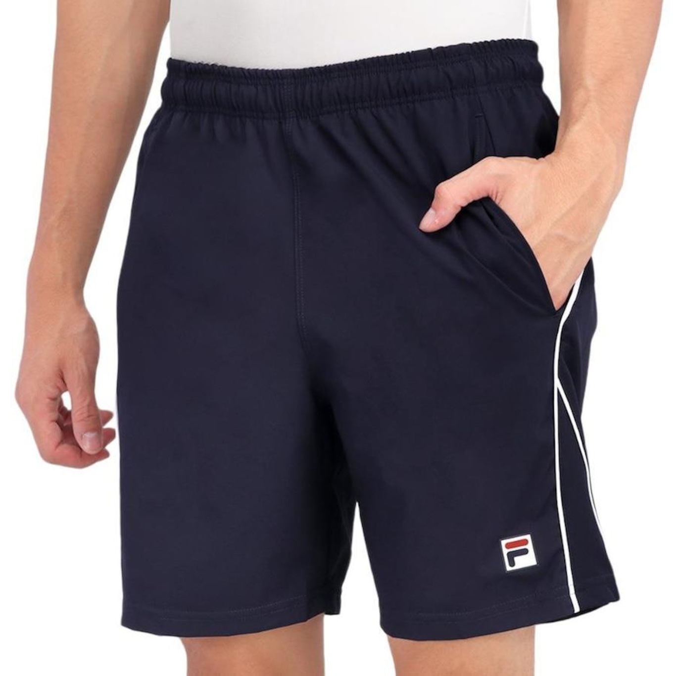 Bermuda Fila Tennis Line 2 - Masculina - Foto 6