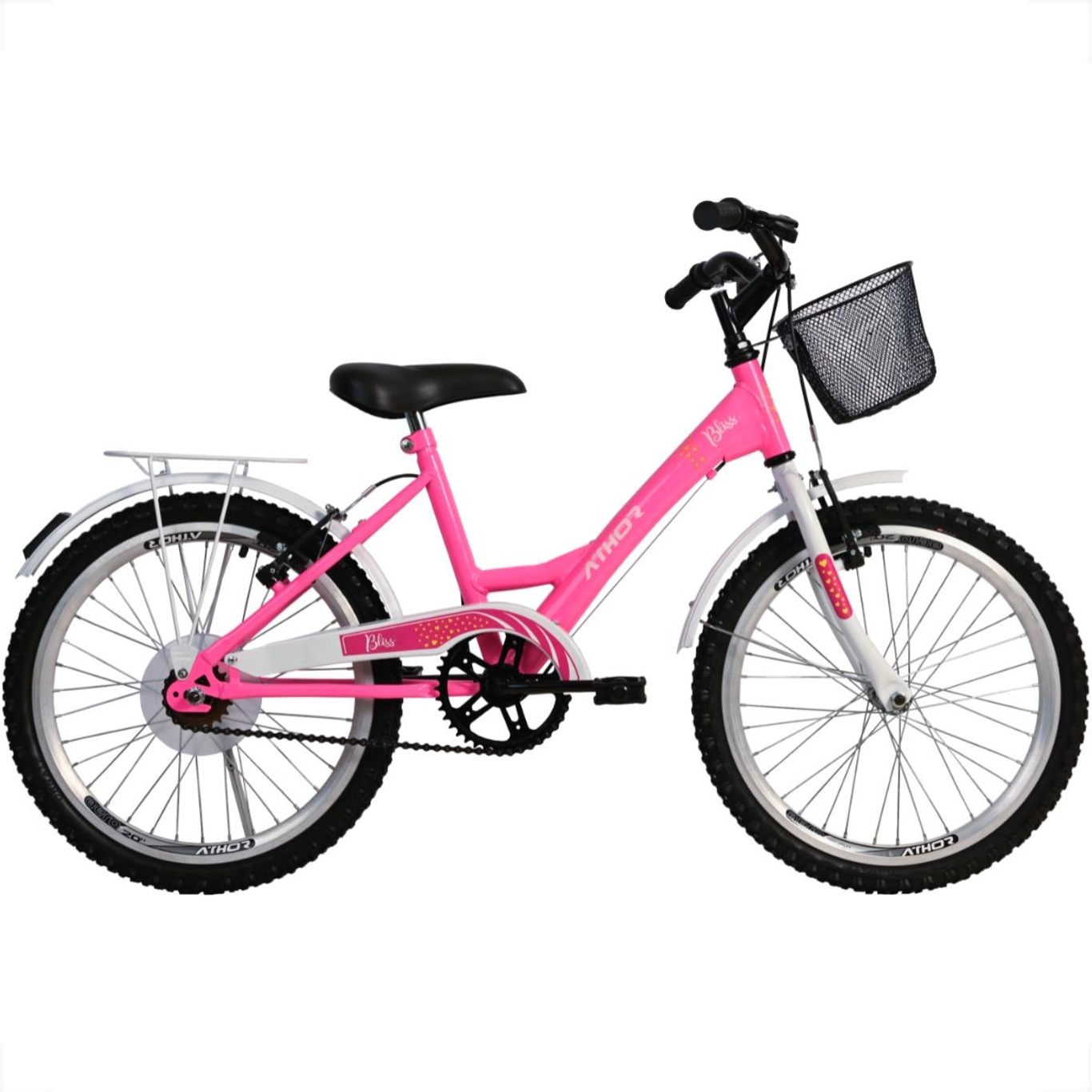 Bicicleta Athor Bliss Aro 20 com Cestinha - Infantil - Foto 2