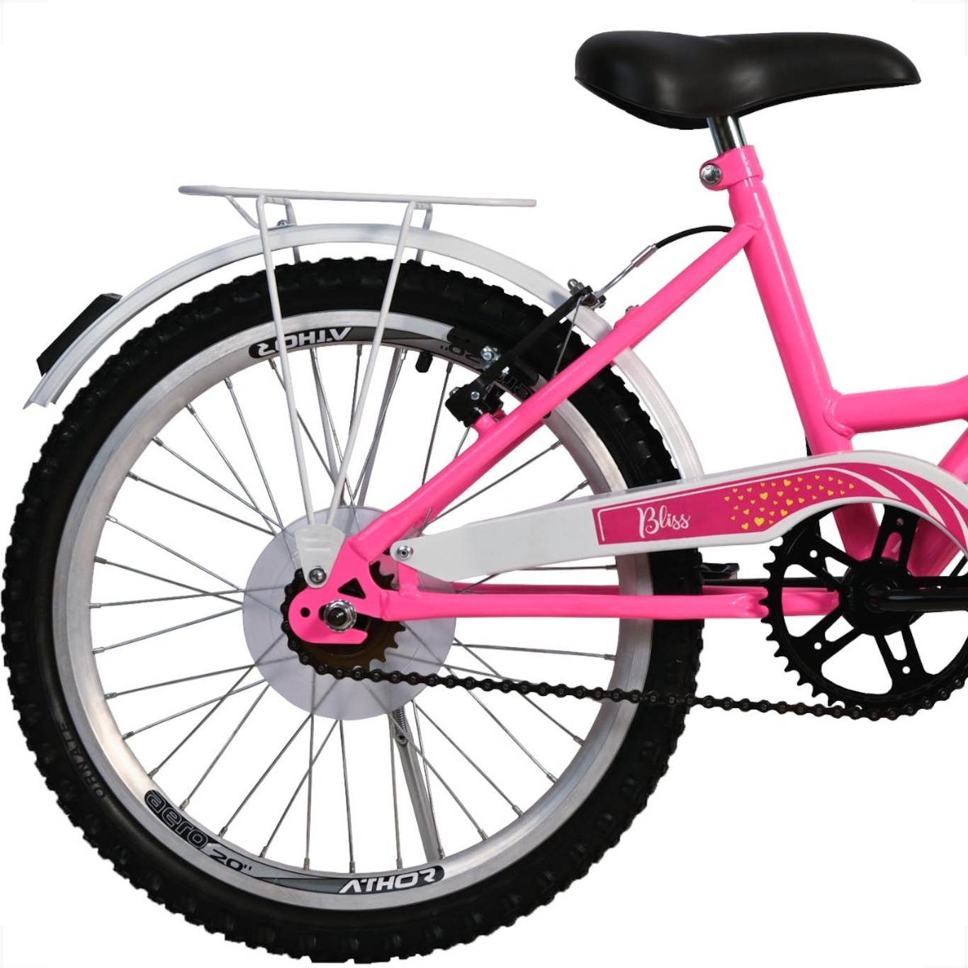 Bicicleta Athor Bliss Aro 20 com Cestinha - Infantil - Foto 3