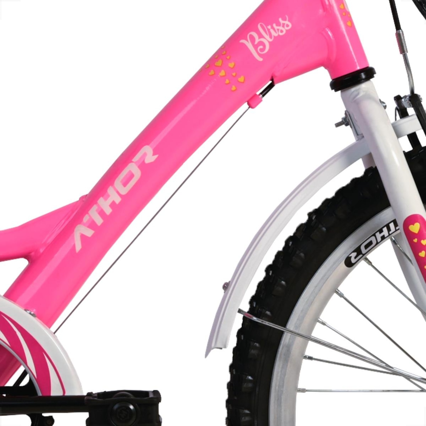 Bicicleta Athor Bliss Aro 20 com Cestinha - Infantil - Foto 6