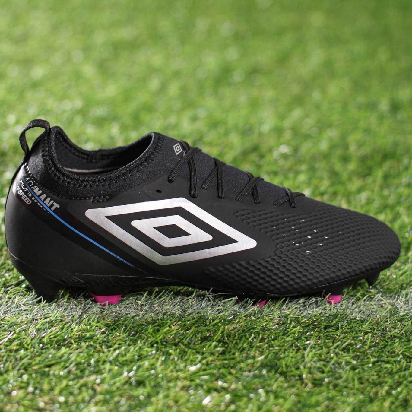 Chuteira Umbro Campo Adamant Top Speed Club - Adulto - Foto 6