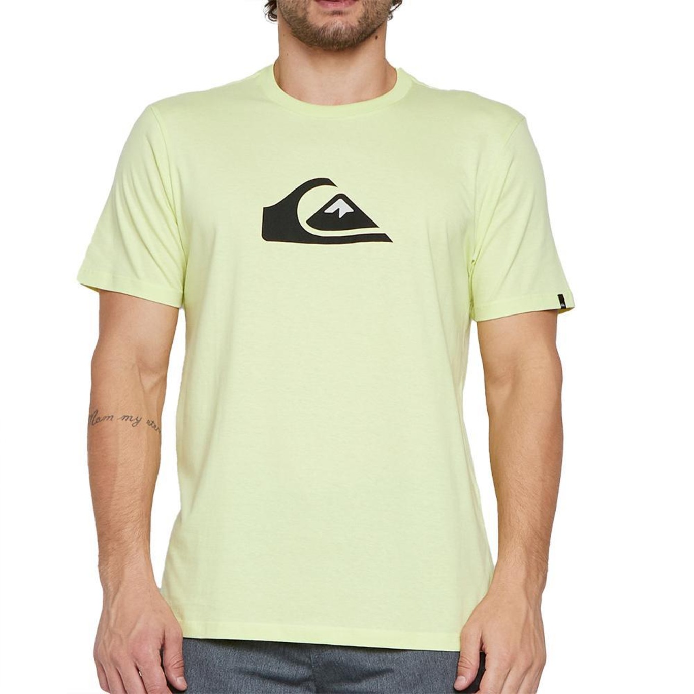 Camiseta Quiksilver Comp Logo - Masculina - Foto 1