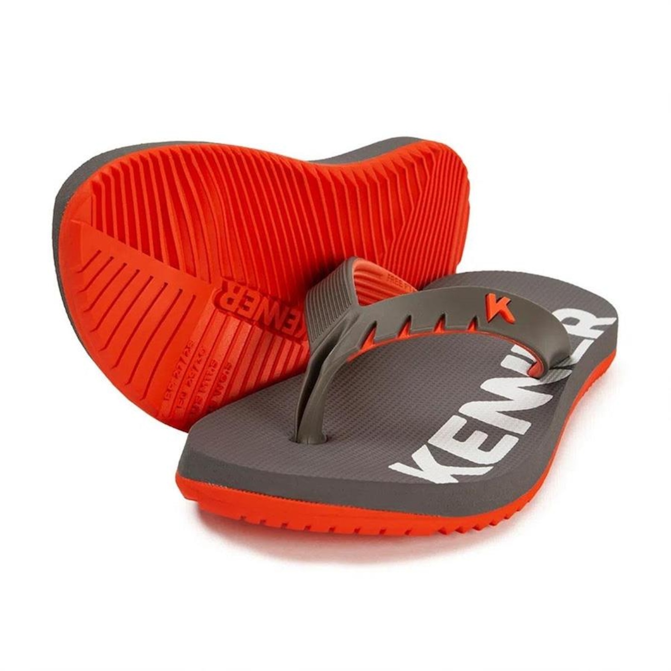 Chinelo Infantil Kenner Red Kids - Infantil - Foto 2