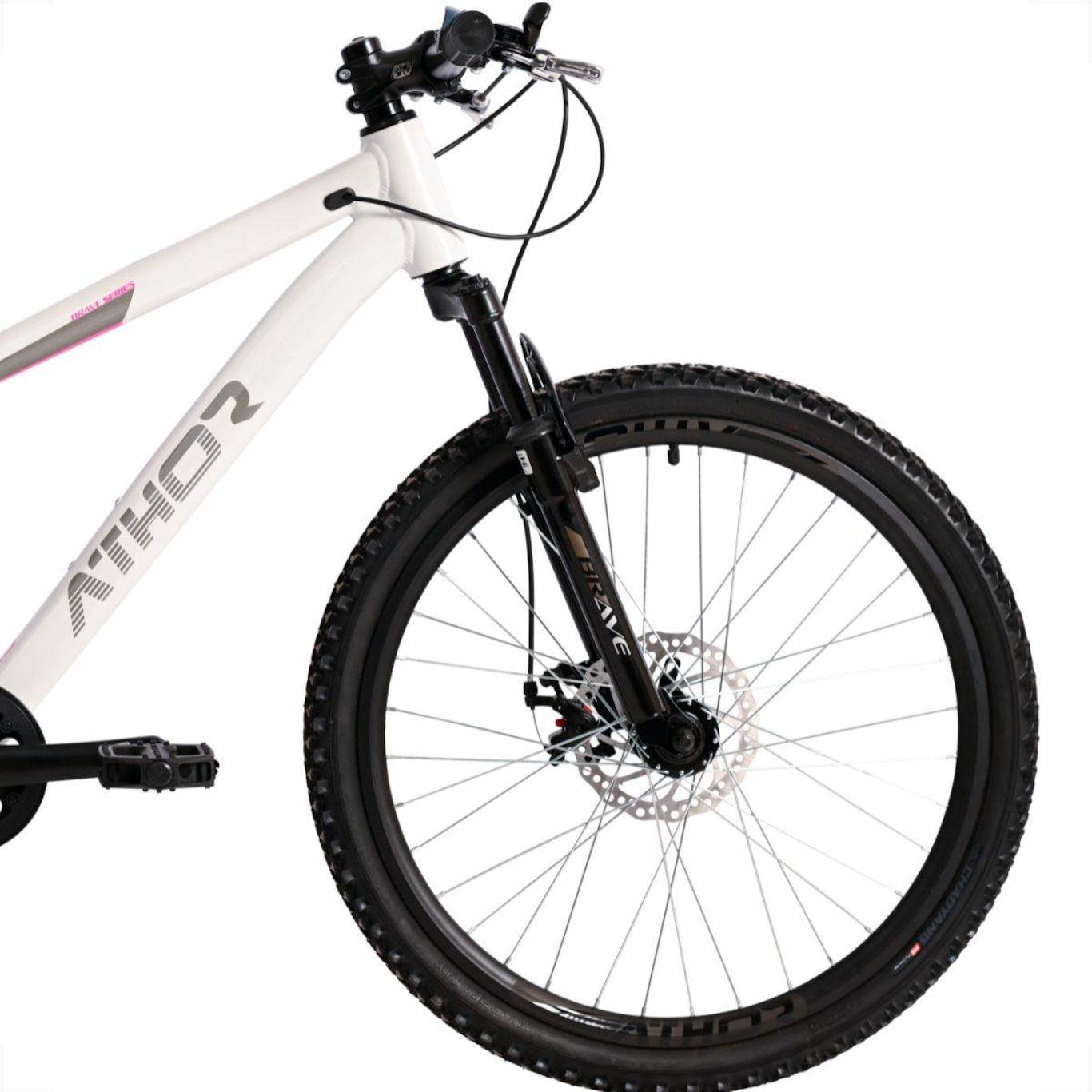 Bicicleta Athor Aro 24 Brave Series Aluminio Shimano 7Vel. - Infantil - Foto 3