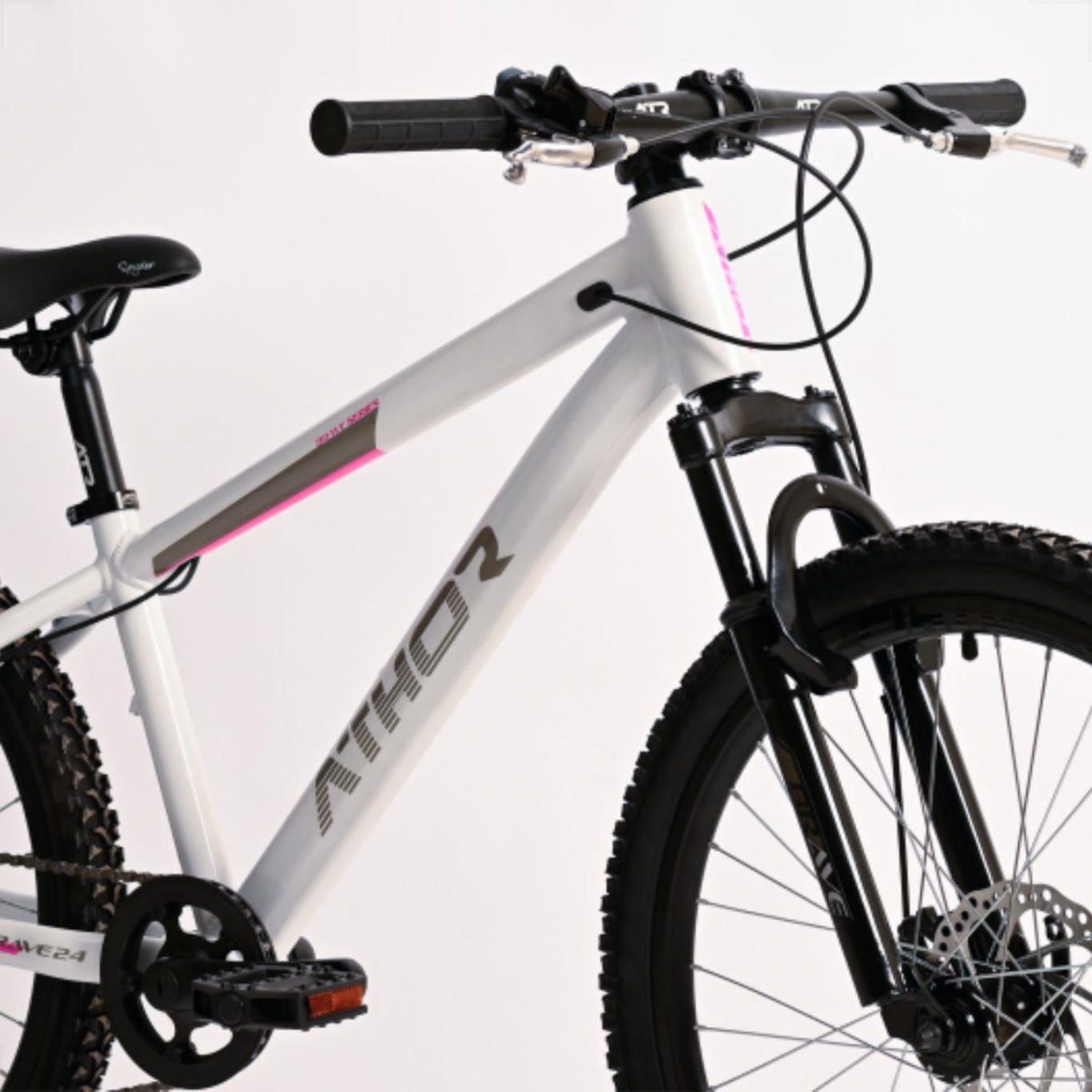 Bicicleta Athor Aro 24 Brave Series Aluminio Shimano 7Vel. - Infantil - Foto 6