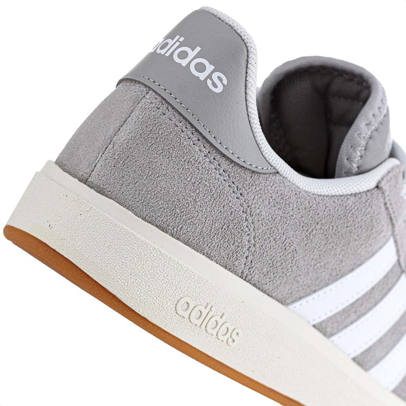 Tênis adidas Grand Court Base Suede - Masculino - Foto 4