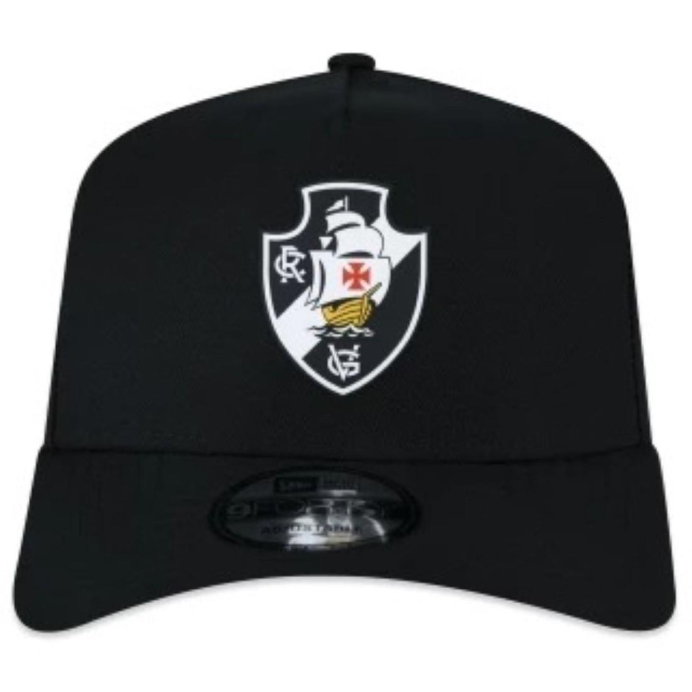 Boné Aba Curva do Vasco da Gama New Era 940 A-Frame Shield - Snapback - Adulto - Foto 3