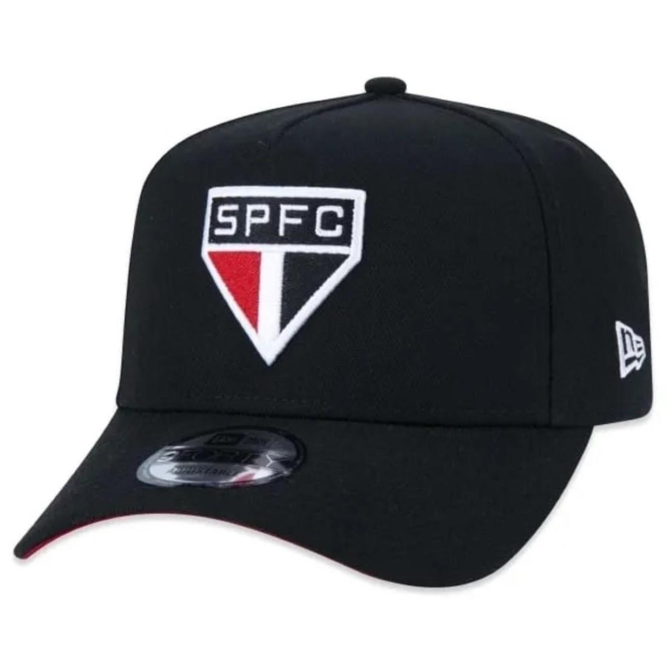 Boné Aba Curva do São Paulo New Era 940 A-Frame Fc - Snapback - Adulto - Foto 1