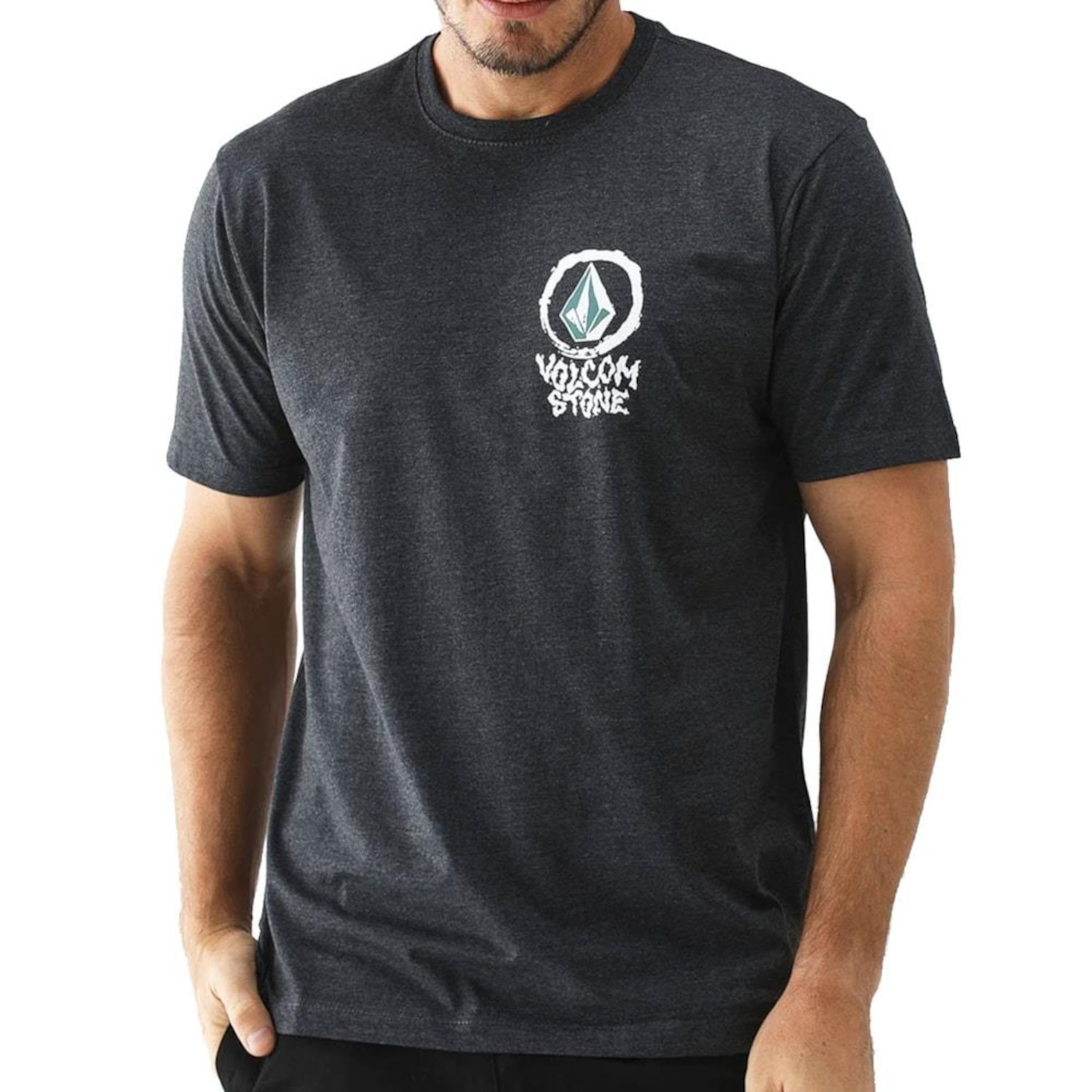 Camiseta Volcom Inked - Masculina - Foto 1